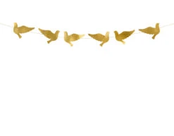 Bruiloft Slinger Duif Goud 86cm