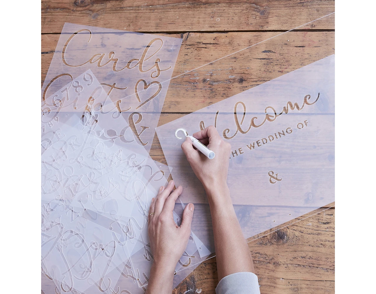 Bruiloft Stickers 6st 5 Bruiloft Stickers 6st - Afbeelding 3