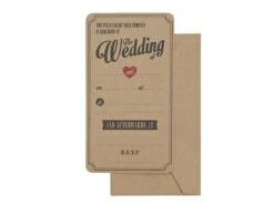 Bruiloft Uitnodigingen The Wedding 18cm