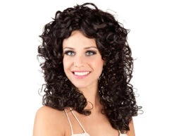 Bruin Zwarte Pruik Norah