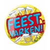 Button Feest Varken 10,2cm -Feestartikelen Winkel button feest varken 102cm