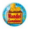Button Wandel Kampioen 10,2cm -Feestartikelen Winkel button wandel kampioen 102cm