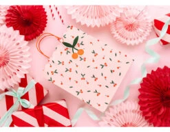 Cadeautas Kers 32cm -Feestartikelen Winkel cadeautas kers 32cm 2