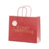 Cadeautas Merry Christmas Rood 32,5cm -Feestartikelen Winkel cadeautas merry christmas rood 325cm