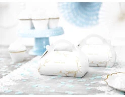 Cakedoosjes Thankyou Goud 16cm 10st -Feestartikelen Winkel cakedoosjes thankyou goud 16cm 10st 1