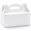 Cakedoosjes Wit 19cm 10st -Feestartikelen Winkel cakedoosjes wit 19cm 10st