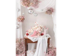 Caketopper Bloemen 14,5cm 8st -Feestartikelen Winkel caketopper bloemen 145cm 8st 4