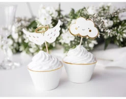 Caketopper Engel 12,5cm 6st -Feestartikelen Winkel caketopper engel 125cm 6st 2