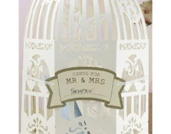 Card Holder Birdcage Ivory -Feestartikelen Winkel card holder birdcage ivory 2