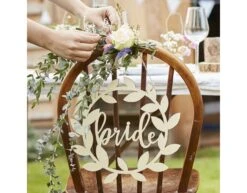 Chair Signs Bride & Groom 7 Chair Signs Bride & Groom -Feestartikelen Winkel chair signs bride groom 2