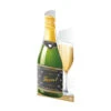 Champagne Kaart Topper 18cm -Feestartikelen Winkel champagne kaart topper 18cm
