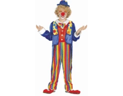 Clown Kostuum Gekleurd Kind