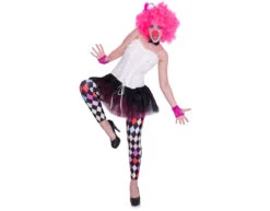 Clown Legging Ruitjes -Feestartikelen Winkel clown legging ruitjes 2