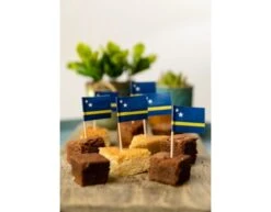 Cocktailprikkers Curacao 8cm 50st -Feestartikelen Winkel cocktailprikkers curacao 8cm 50st 3