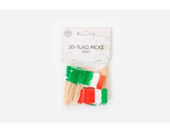 Cocktailprikkers Italie 8cm 50st -Feestartikelen Winkel cocktailprikkers italie 8cm 50st 2