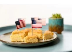 Cocktailprikkers Usa 8cm 50st -Feestartikelen Winkel cocktailprikkers usa 8cm 50st 3