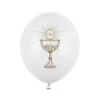 Communie Ballonnen Wit 30cm 6st -Feestartikelen Winkel communie ballonnen wit 30cm 6st