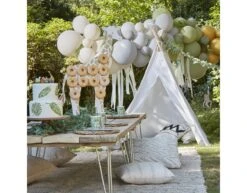 Confetti Ballonnen Bladeren 30cm 5st -Feestartikelen Winkel confetti ballonnen bladeren 30cm 5st 3