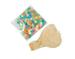 Confetti Ballonnen Gekleurd 30,5cm 6st -Feestartikelen Winkel confetti ballonnen gekleurd 305cm 6st 2