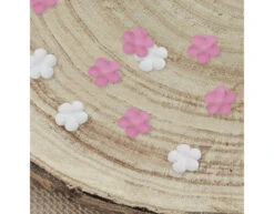 Confetti Bloemen Roze/Wit 7gr -Feestartikelen Winkel confetti bloemen roze wit 7gr 2