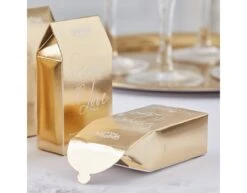 Confetti Box Gold Wedding Gold Paper With Confetti Filling Paper -Feestartikelen Winkel confetti box gold wedding gold paper with confetti 2