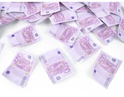 Confetti Kanon Geld 500 Euro 60cm -Feestartikelen Winkel confetti kanon geld 500 euro 60cm 2