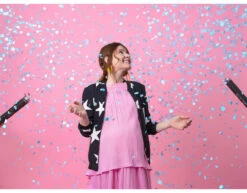 Confetti Kanon Gender Reveal Jongen 60cm -Feestartikelen Winkel confetti kanon gender reveal jongen 60cm 4