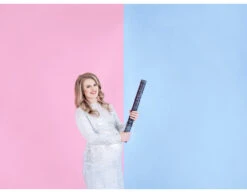 Confetti Kanon Gender Reveal Jongen 60cm -Feestartikelen Winkel confetti kanon gender reveal jongen 60cm 5