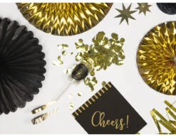 Confetti Kanon Goud 18cm 9 Confetti Kanon Goud 18cm -Feestartikelen Winkel confetti kanon goud 18cm 2