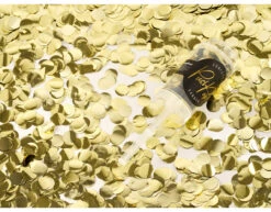 Confetti Kanon Goud 18cm