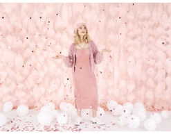 Confetti Kanon Hartjes Rose Goud 60cm -Feestartikelen Winkel confetti kanon hartjes rose goud 60cm 3