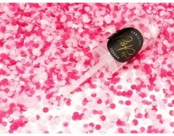 Confetti Kanon Lichtroze 18cm