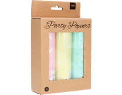 Confetti Kanonnen Set Pastel 15cm 3st 15 Confetti Kanonnen Set Pastel 15cm 3st -Feestartikelen Winkel confetti kanonnen set pastel 15cm 3st 4