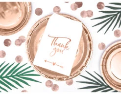 Confetti Rond Rose Goud -Feestartikelen Winkel confetti rond rose goud 7