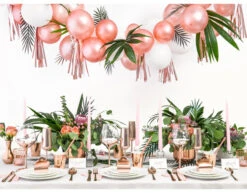 Confetti Rond Rose Goud -Feestartikelen Winkel confetti rond rose goud 8