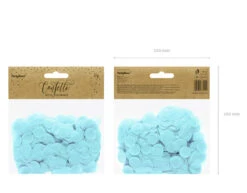 Confetti Rondjes Lichtblauw -Feestartikelen Winkel confetti rondjes lichtblauw 8
