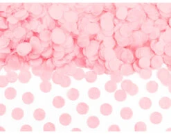 Confetti Rondjes Lichtroze