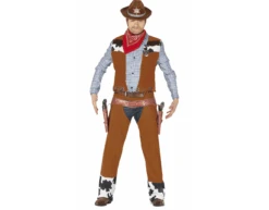 Cowboy Kostuum Bruin