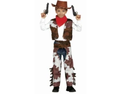 Cowboy Kostuum Kind Bruin