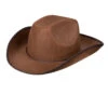Cowboyhoed Bruin -Feestartikelen Winkel cowboyhoed bruin