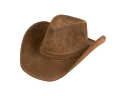 Cowboyhoed Nepleer Bruin 43cm -Feestartikelen Winkel cowboyhoed nepleer bruin 43cm 4