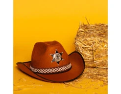 Cowboyhoed Sheriff Kind -Feestartikelen Winkel cowboyhoed sheriff kind 2