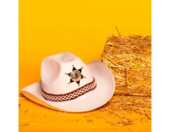 Cowboyhoed Wit Kind -Feestartikelen Winkel cowboyhoed wit kind 2