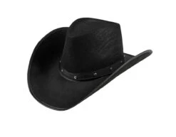 Cowboyhoed Zwart 45cm -Feestartikelen Winkel cowboyhoed zwart 45cm 4