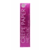 Crepe Papier Metallic Roze 50cm 1,5m -Feestartikelen Winkel crepe papier metallic roze 50cm 15m