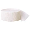 Crepe Slinger Wit 24m -Feestartikelen Winkel crepe slinger wit 24m