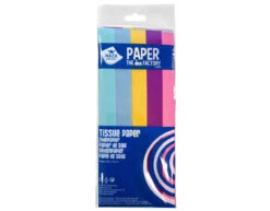 Crepepapier Kleuren Set 50cm 2,5m 5st -Feestartikelen Winkel crepepapier kleuren set 50cm 25m 5st 1