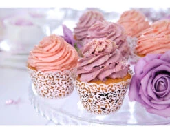 Cupcake Vormpjes Wit 8,5cm 10st -Feestartikelen Winkel cupcake vormpjes wit 85cm 10st 2