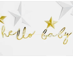 Decoratie Sterren Goud 6st -Feestartikelen Winkel decoratie sterren goud 6st 5