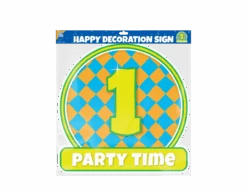 Deurbord 1 Jaar Gekleurd 50cm 5 Deurbord 1 Jaar Gekleurd 50cm -Feestartikelen Winkel deurbord 1 jaar gekleurd 50cm 1